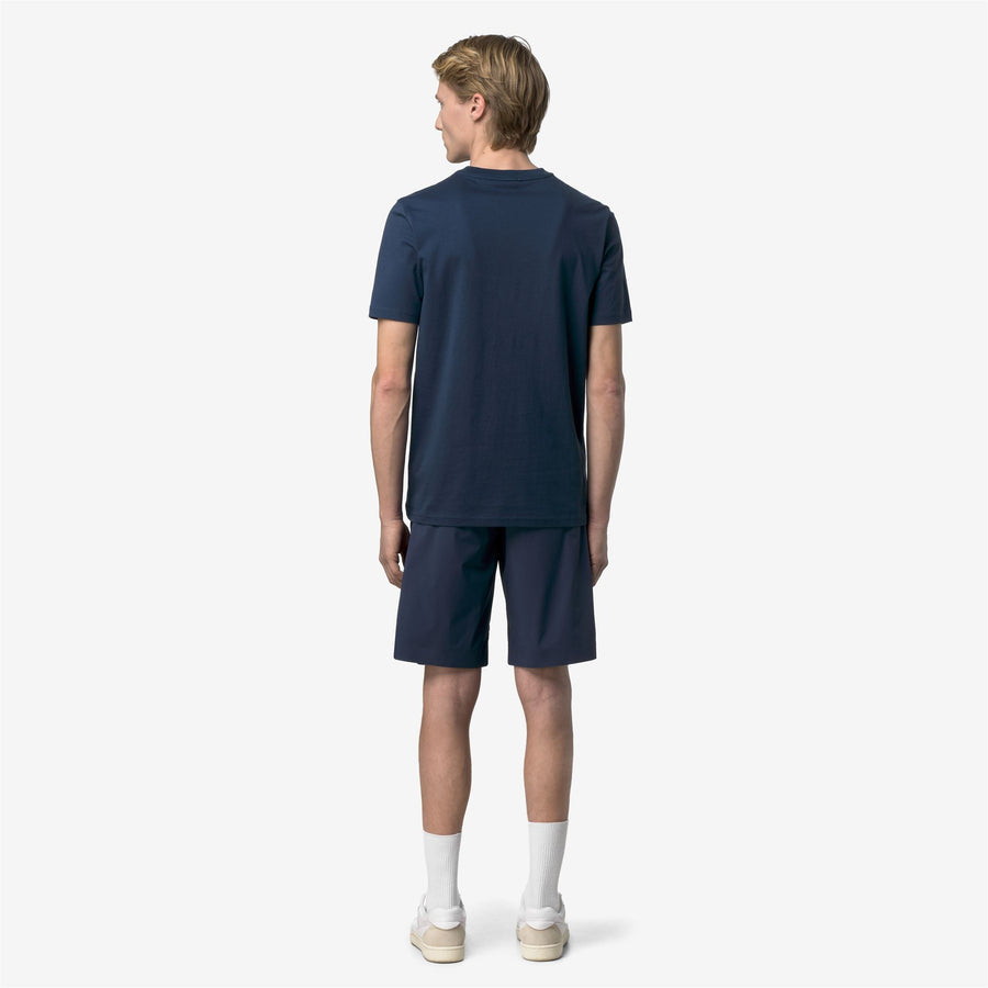 K-WAY T-Shirt girocollo ODOM JERSEY MICROLETTERING