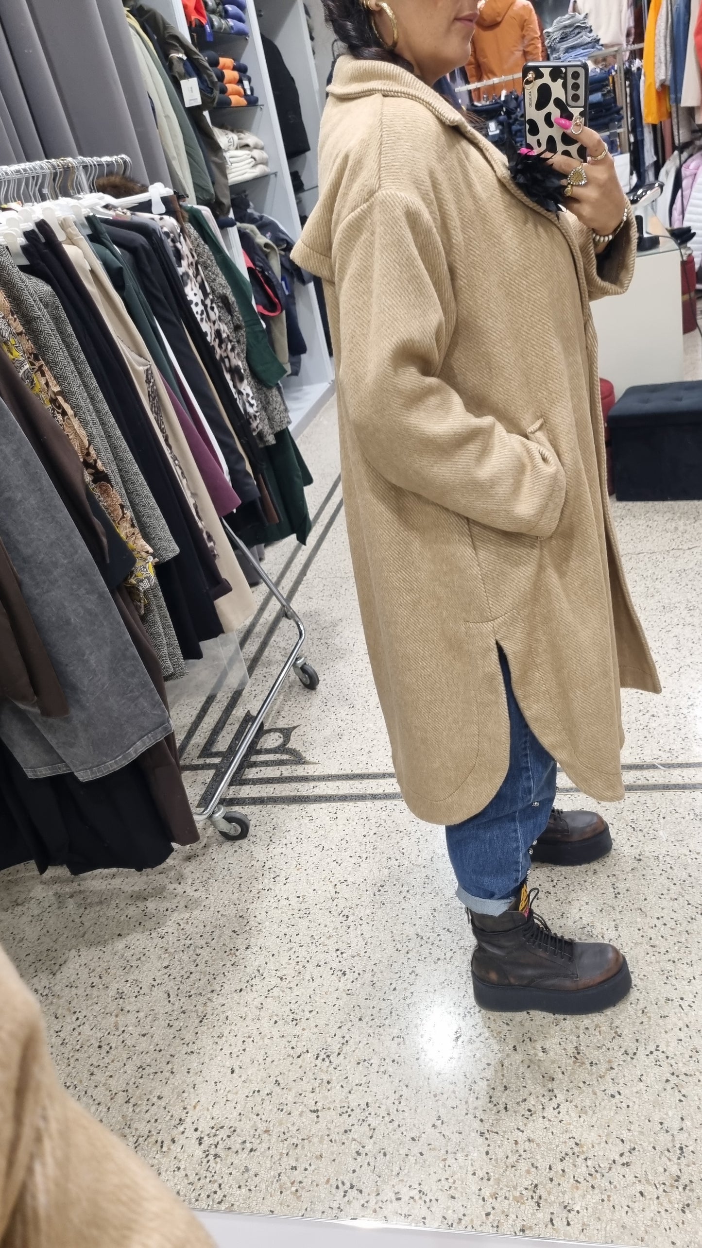 SUSY STAR CAPPOTTO CON SPILLA