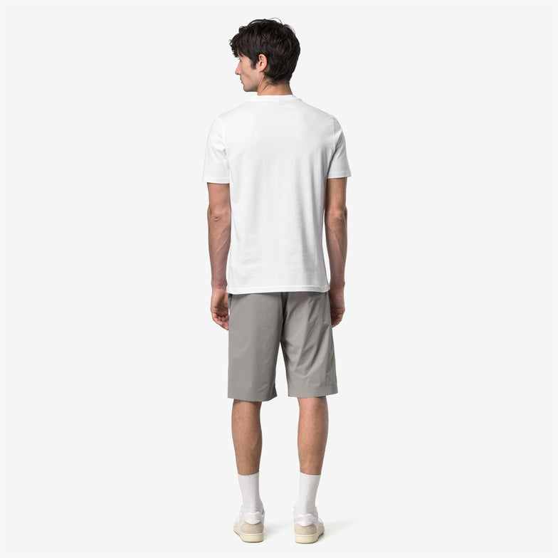 K-WAY T-Shirt girocollo ODOM JERSEY MICROLETTERING