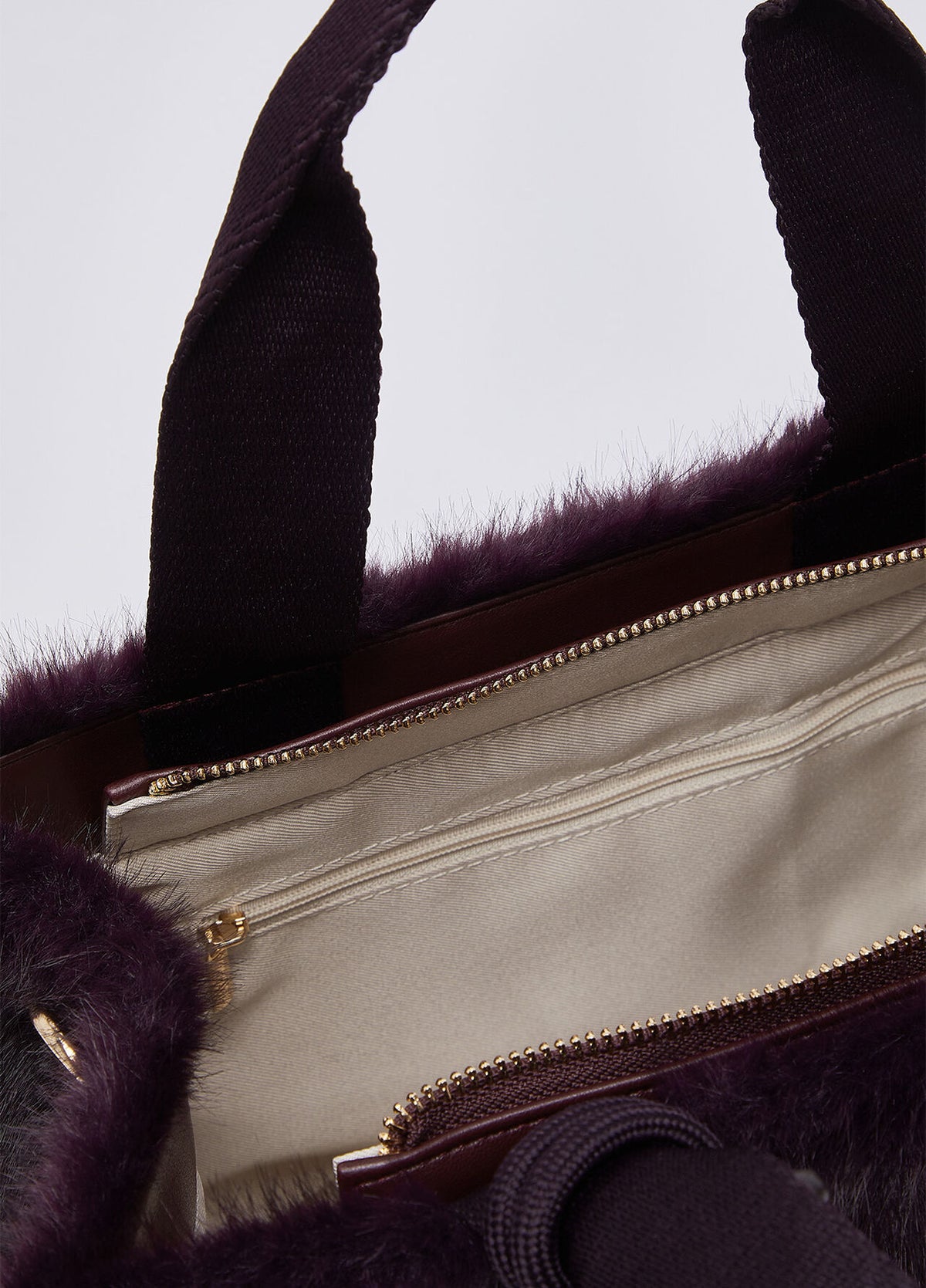 LIU JO Borsa tote piccola in pelliccia