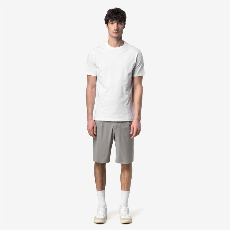 K-WAY T-Shirt girocollo ODOM JERSEY MICROLETTERING