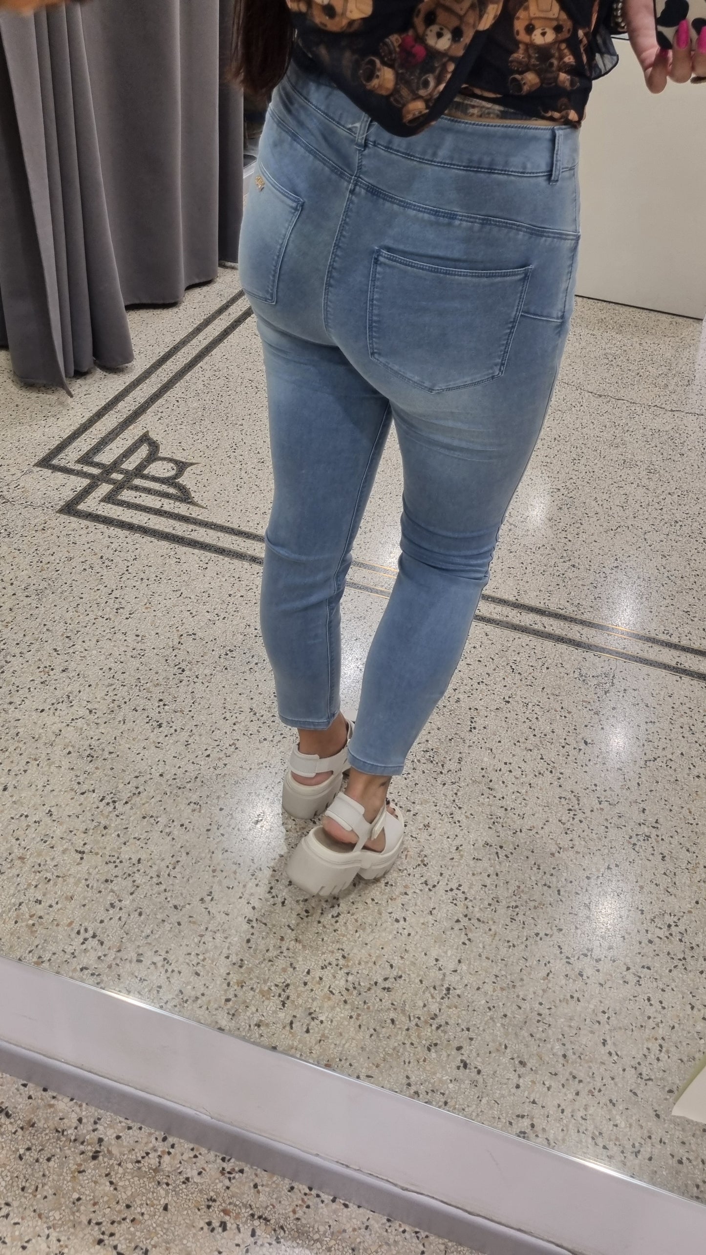 LIU-JO Jeans jeggings lavaggio chiaro