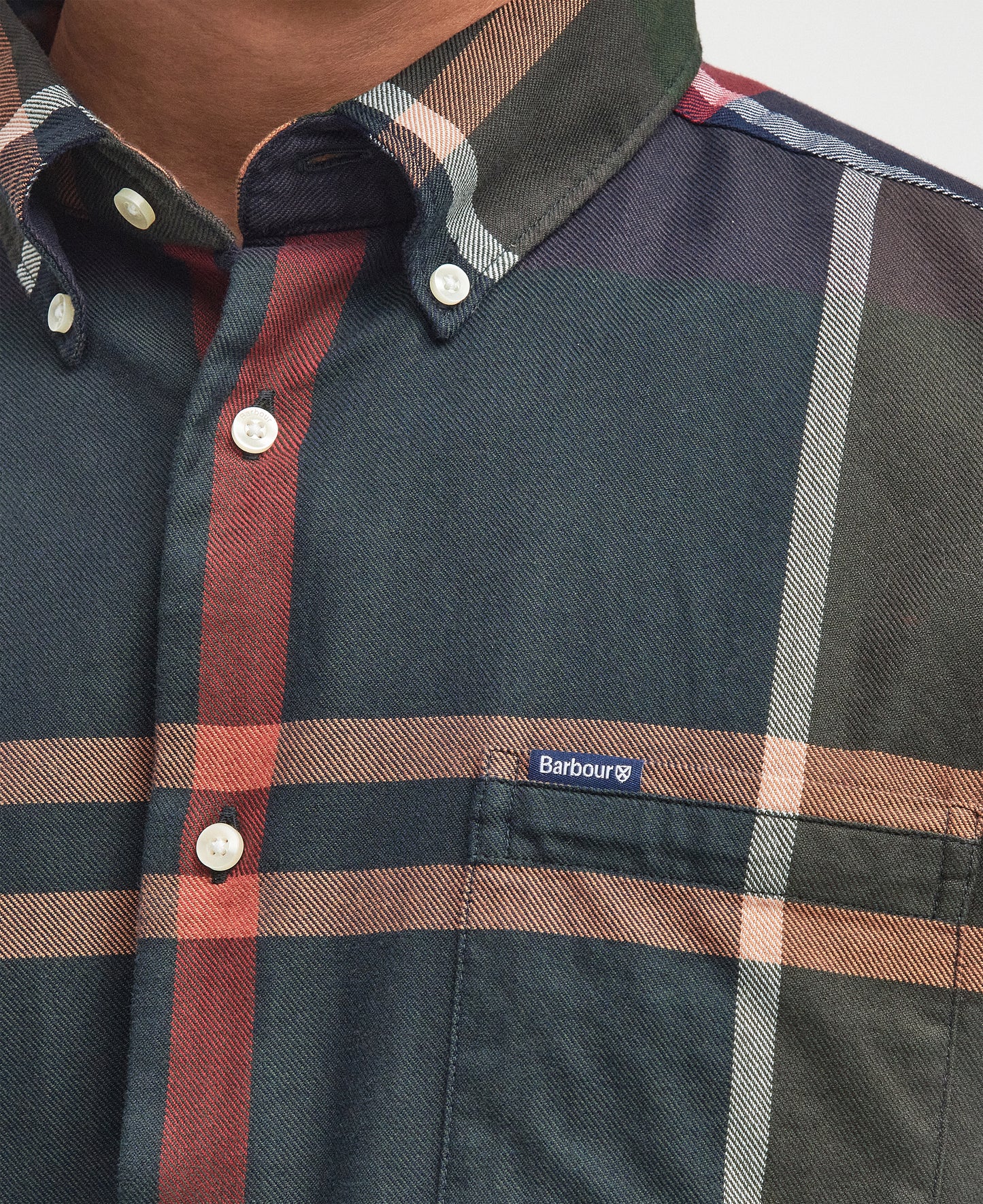 Camicia Barbour uomo dunoon