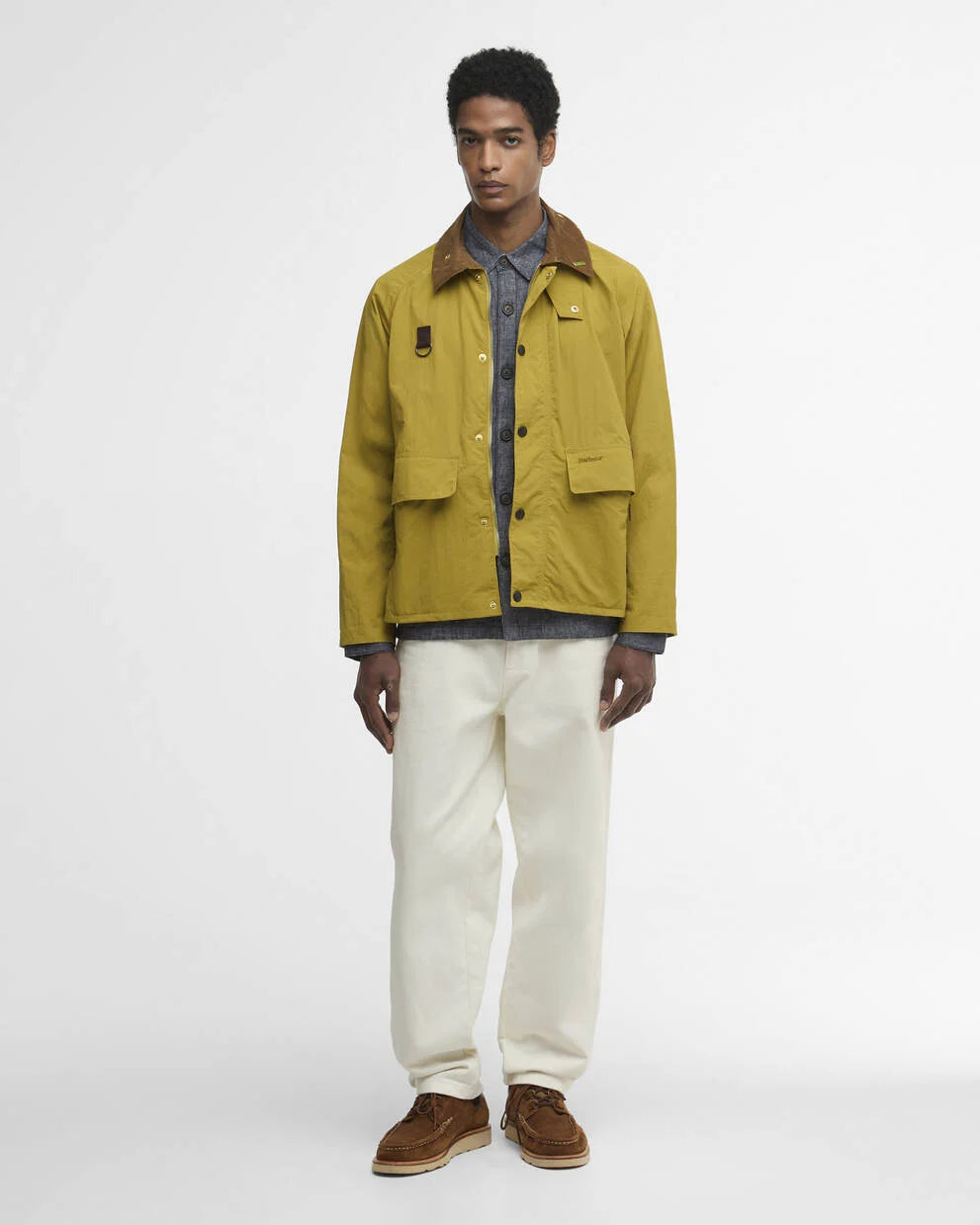 BARBOUR Giacca estiva ICONS SPEY JACKET AMBER GREEN