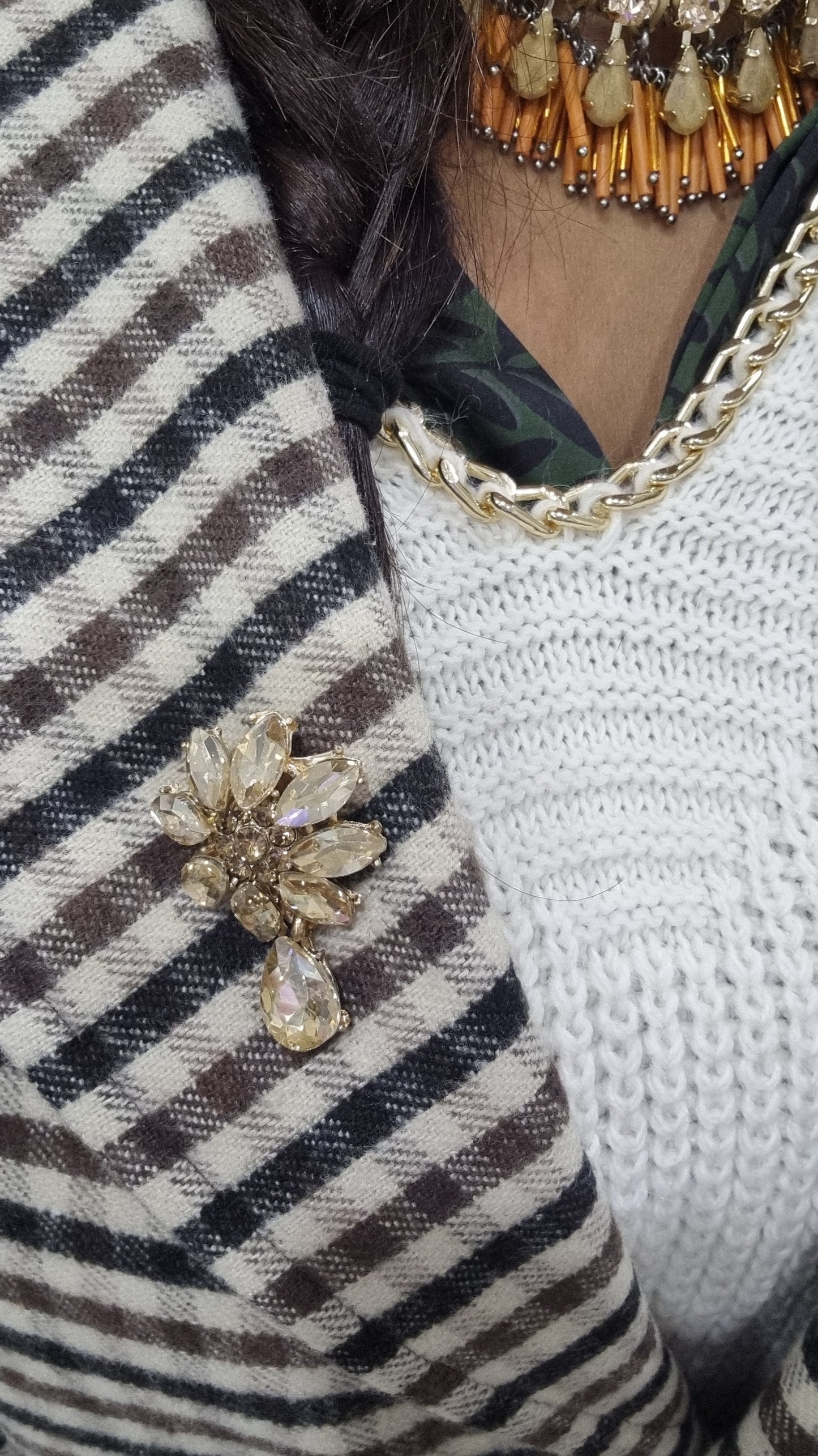 SUSY STAR CAPPOTTO A QUADRI
