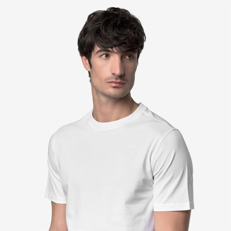 K-WAY T-Shirt girocollo ODOM JERSEY MICROLETTERING