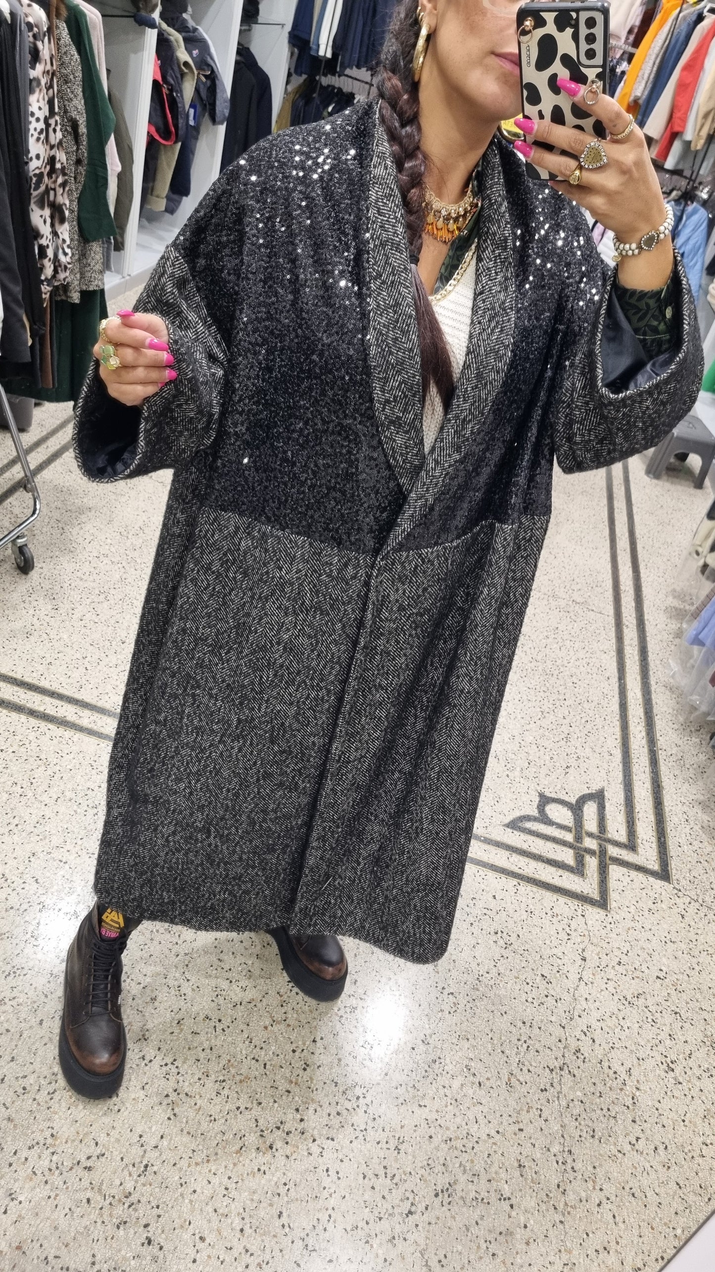SUSY STAR CAPPOTTO BITESSUTO