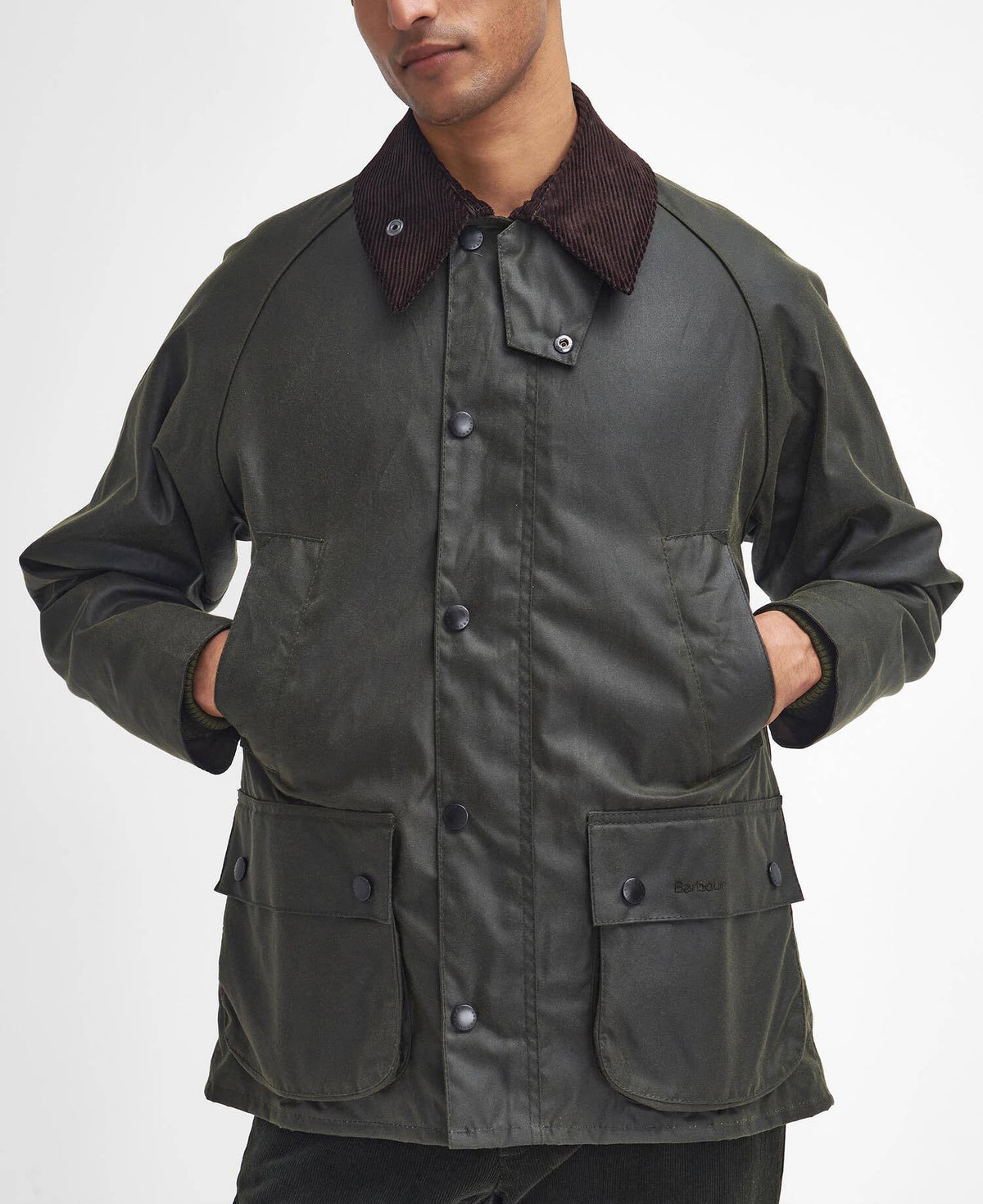 BARBOUR Giubbotto cerato BEDALE
