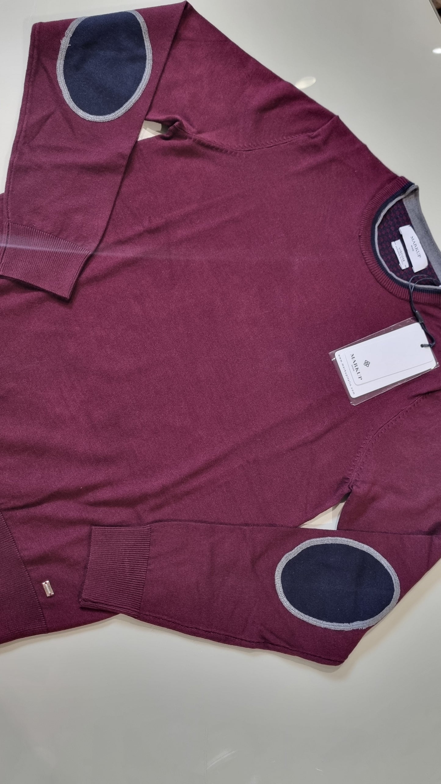 MARKUP Maglia con toppe sui gomiti