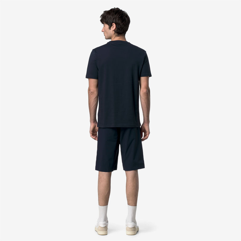 K-WAY T-Shirt girocollo ODOM JERSEY MICROLETTERING