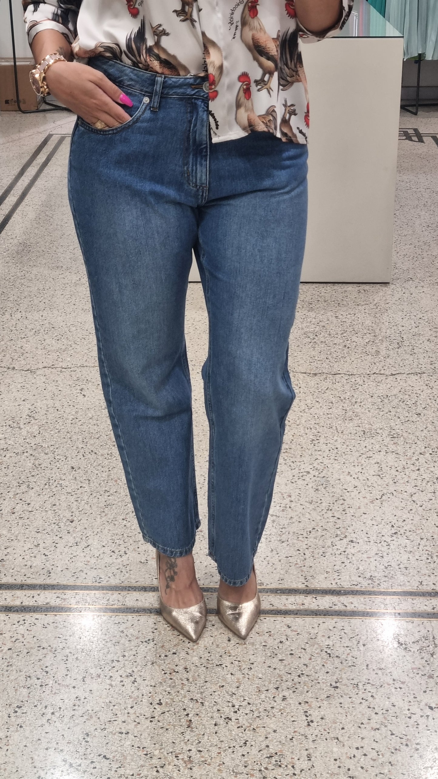 MARKUP Jeans gamba dritta