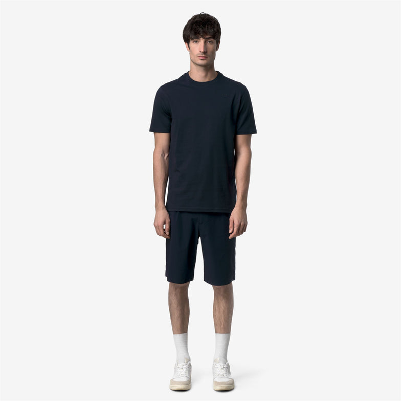 K-WAY T-Shirt girocollo ODOM JERSEY MICROLETTERING