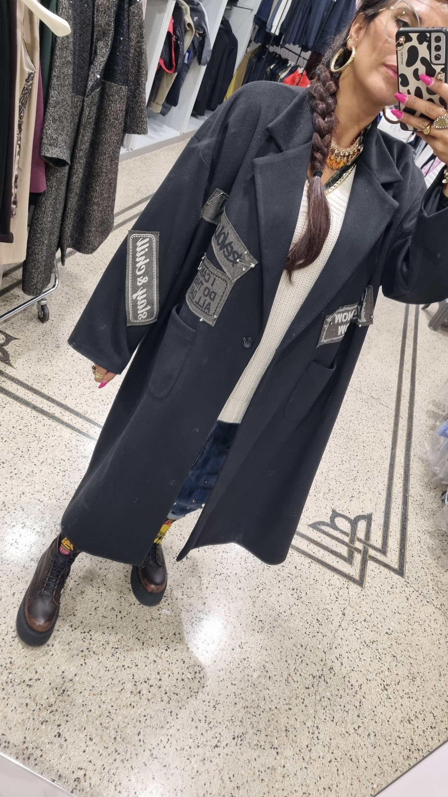 SUSY STAR CAPPOTTO CON PATCH