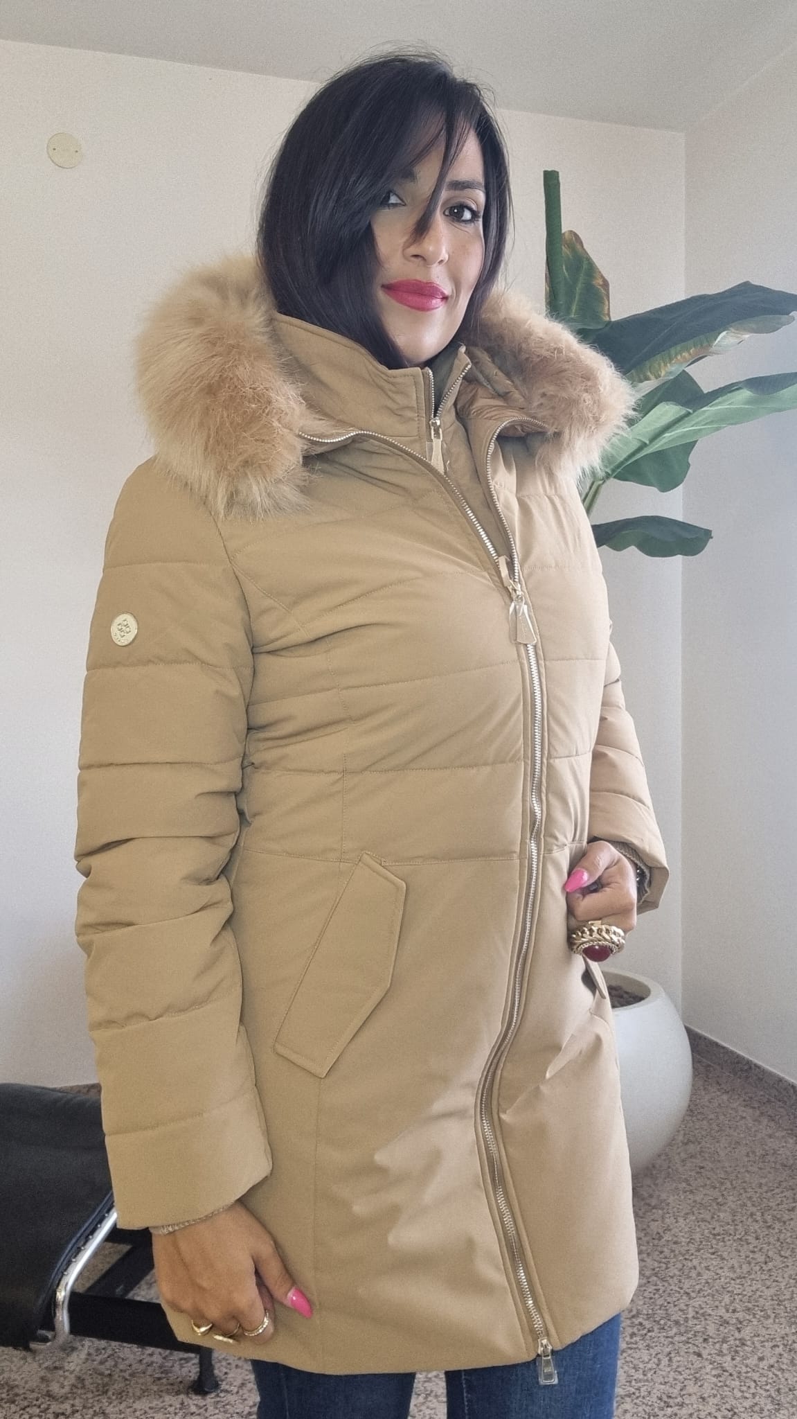 MARKUP Parka con pettorina staccabile