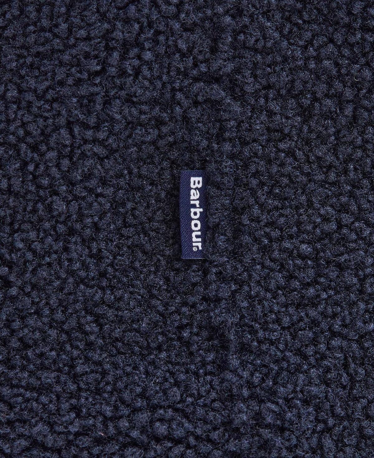 BARBOUR Giubbotto felpa in pile reversibile