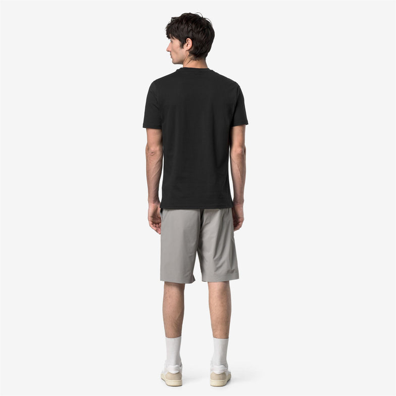 K-WAY T-Shirt girocollo ODOM JERSEY MICROLETTERING