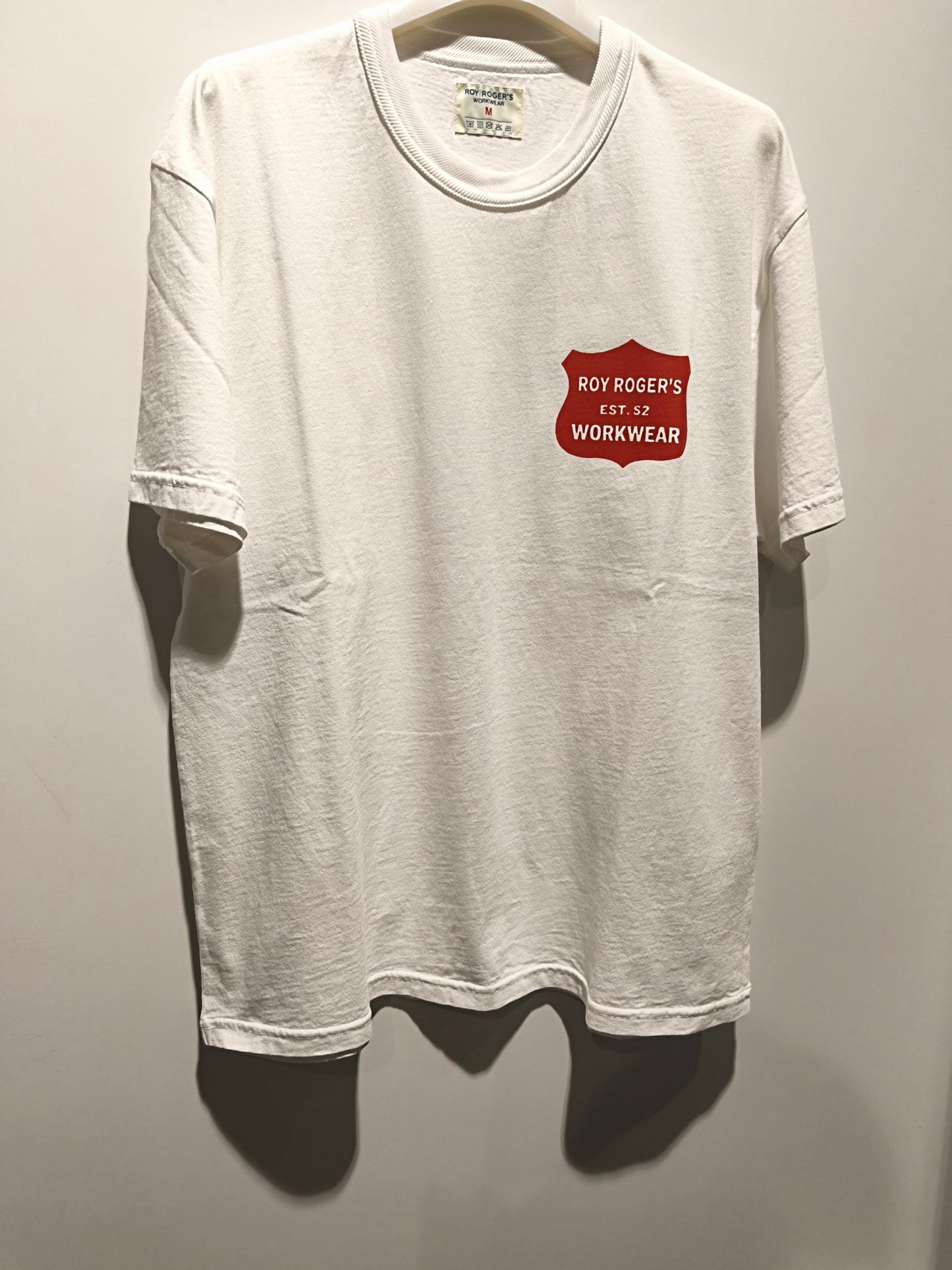 ROY ROGER'S T-Shirt girocollo in jersey con stampa CALL NOW