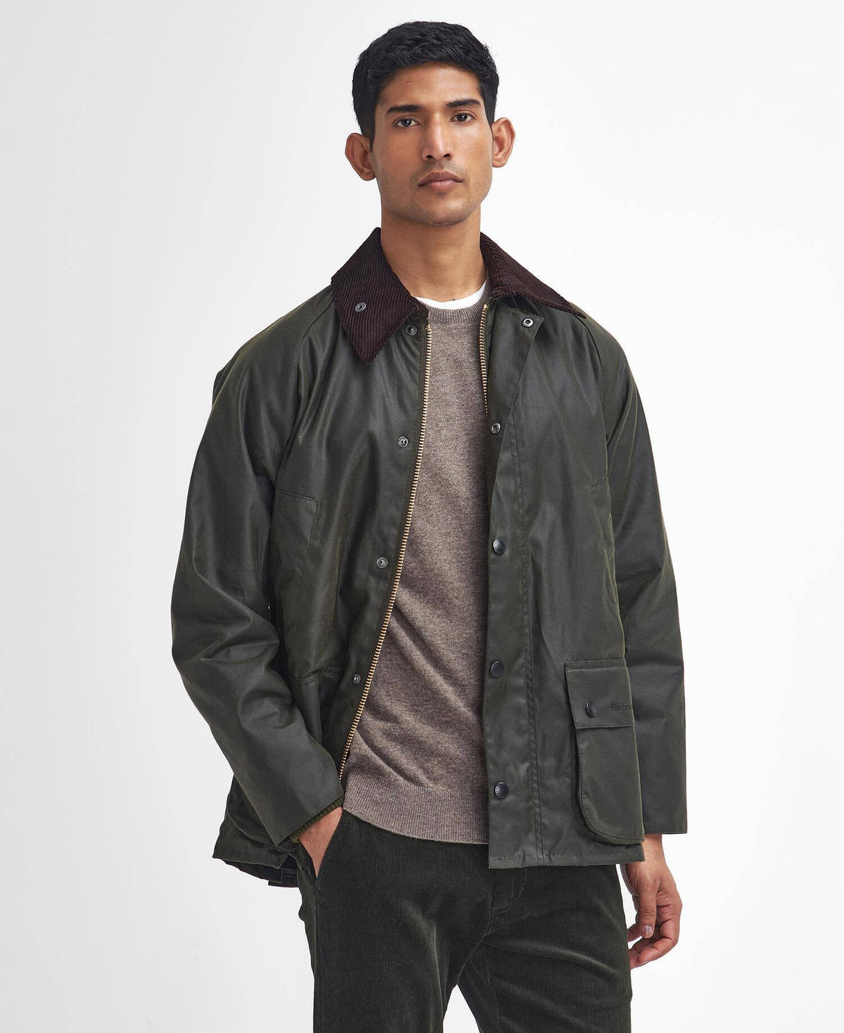 BARBOUR Giubbotto cerato BEDALE
