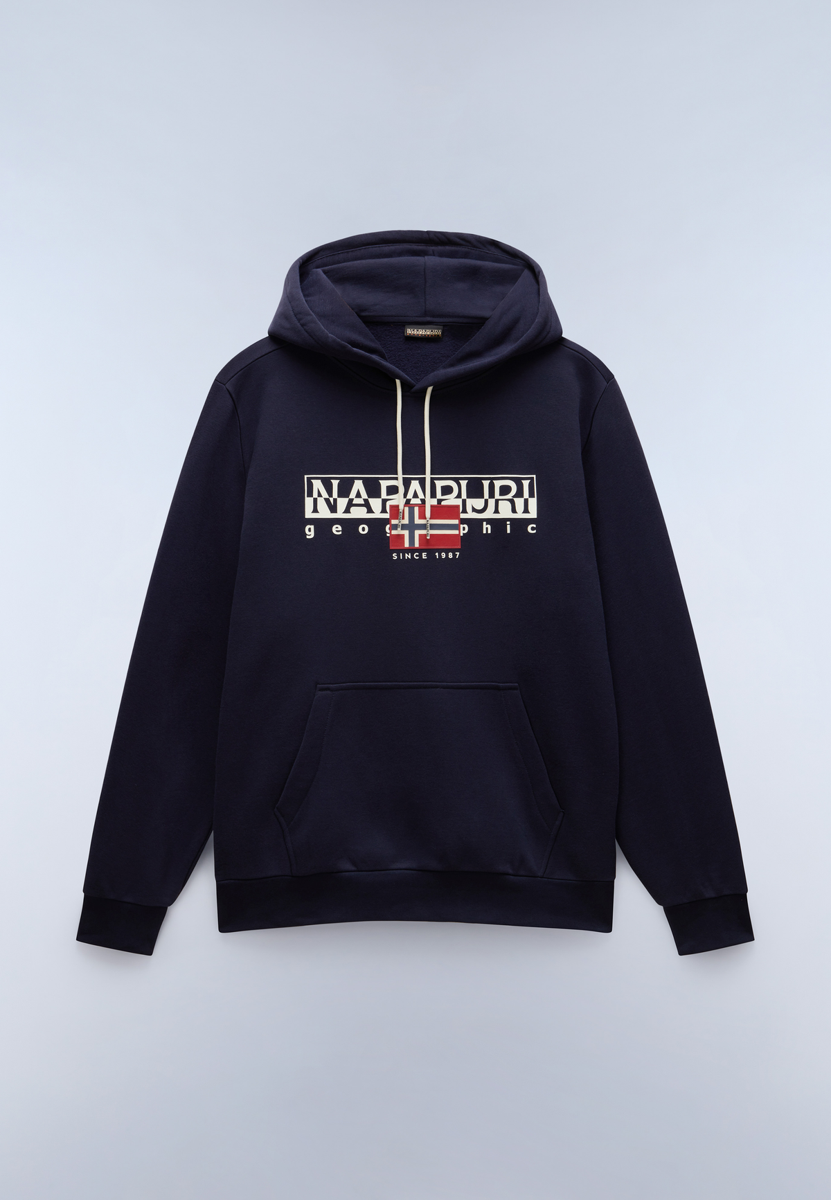 NAPAPIJRI Felpa con cappuccio blu AYLMER H WINTER
