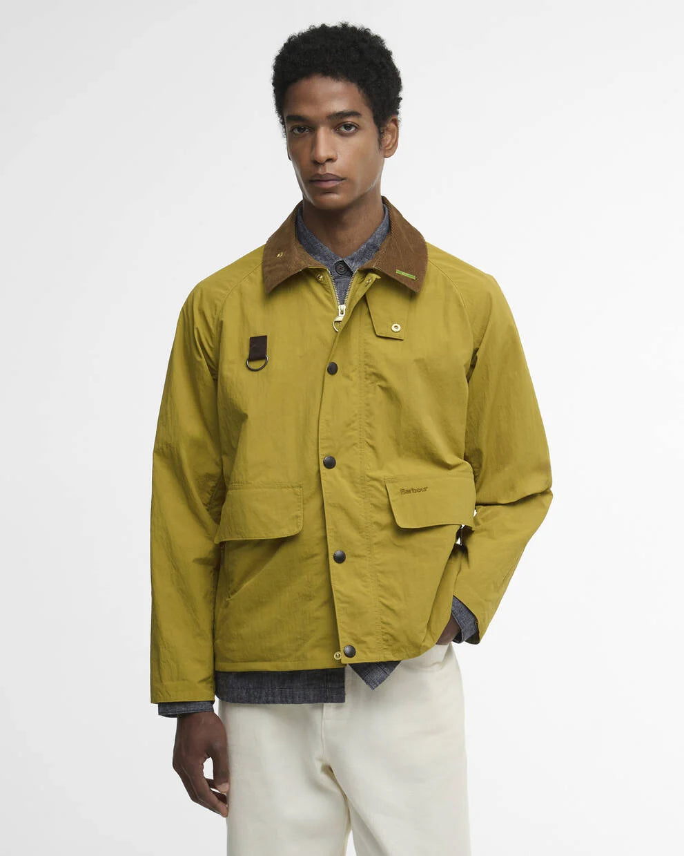 BARBOUR Giacca estiva ICONS SPEY JACKET AMBER GREEN
