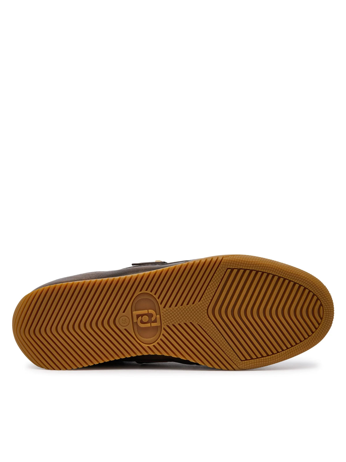 LIU JO Scarpe slipon marroni con dettagli oro LEWIS06
