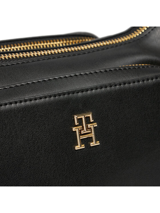 TOMMY HILFIGER Borsa spalla con manico ampio e tripla tasca con zip