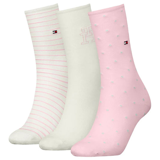 TOMMY HILFIGER Giftbox in latta 3 paia di calzini al polpaccio