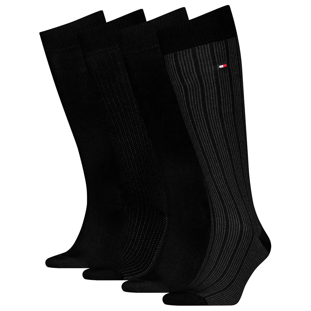 TOMMY HILFIGER Giftbox in latta 4 paia di calzini al ginocchio