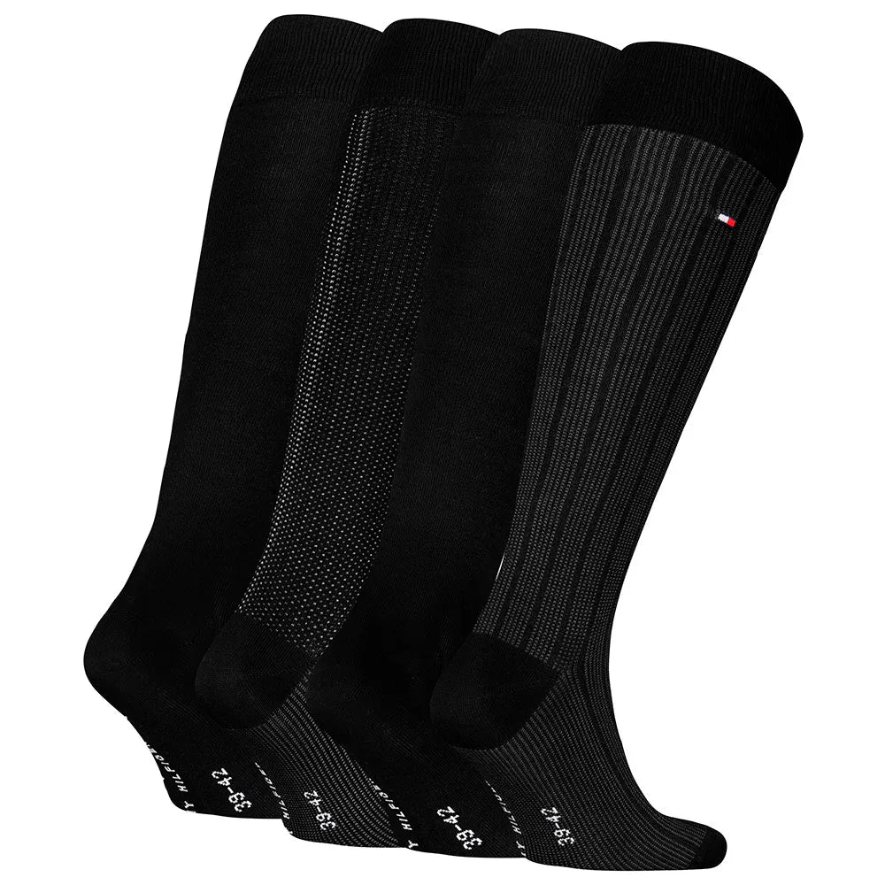 TOMMY HILFIGER Giftbox in latta 4 paia di calzini al ginocchio