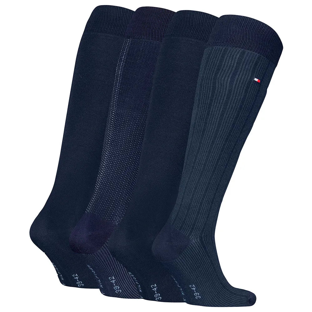 TOMMY HILFIGER Giftbox in latta 4 paia di calzini al ginocchio