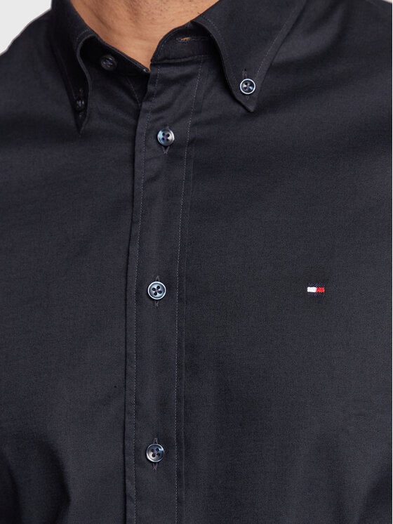 TOMMY HILFIGER Camicia uomo con collo botton down maniche lunghe