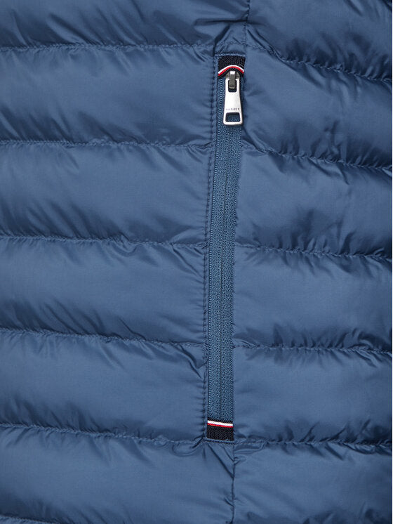TOMMY HILFIGER Giubbotto smanicato richiudibile blu aviazione