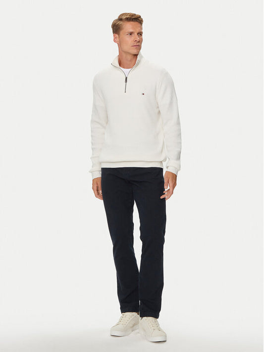 TOMMY HILFIGER Pantaloni 5 tasche microperato